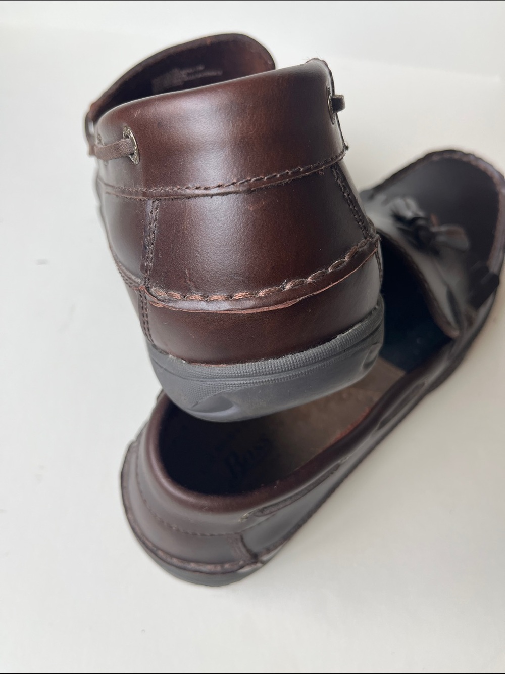 Bass - Clark Leather tassel loafers, men’s 12M - Picture 7 of 8